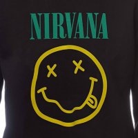 Нов мъжки суичър с трансферен печат на музикалната група Nirvana (Нирвана), снимка 7 - Суичъри - 31757713