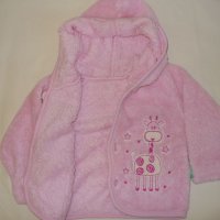 Розови палтенца, снимка 2 - Бебешки якета и елеци - 35240032