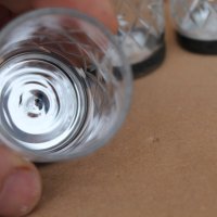 6бр. кристални чаши за ракия с метален обков , снимка 8 - Сервизи - 35266284