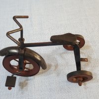 Старинна детска играчка-колело, снимка 2 - Антикварни и старинни предмети - 32071686