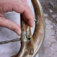  Музикален инструмент флигорна туба тромпет саксофон, снимка 6 - Антикварни и старинни предмети - 34231001
