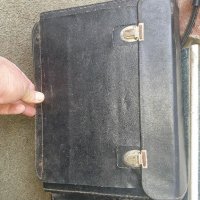 Стара апаратна чантичка от изкуствена кожа, снимка 4 - Антикварни и старинни предмети - 31085886