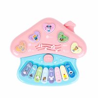 Бебешко пиано Къща, със звук и светлина, снимка 3 - Музикални играчки - 42875601