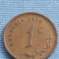 Монета 1 цент Rhodesia1970г. Рядка за КОЛЕКЦИОНЕРИ 40857, снимка 2 - Нумизматика и бонистика - 42776638