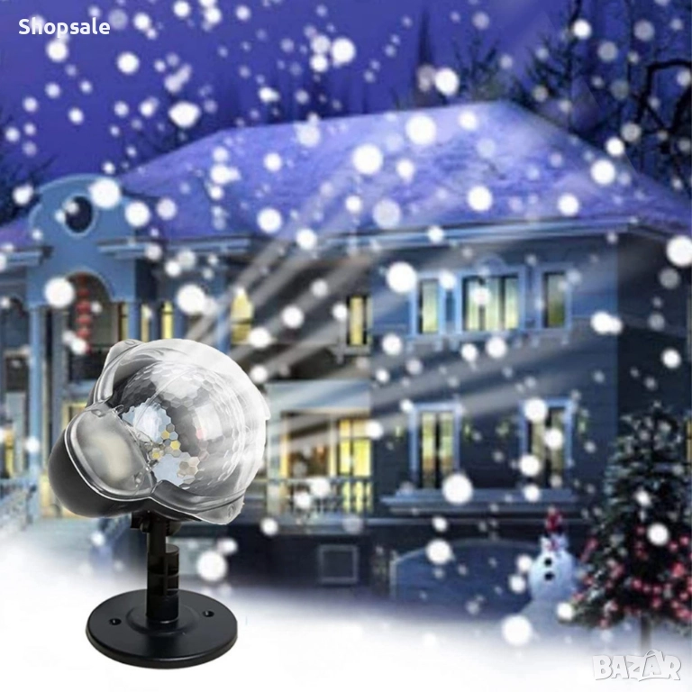 Диско лампа Snow Flower Lamp, снимка 1