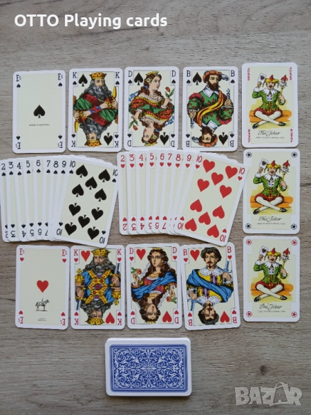 Стари карти за игра, снимка 1