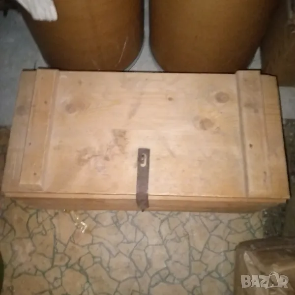 Дървен сандък за инструменти , снимка 1