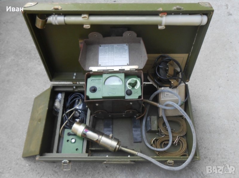 Военен прибор за измерване на радиация ДП-5В , снимка 1