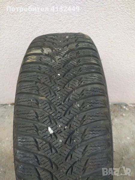 Зимни гуми Kumho Wintercraft 195/65 R15 с джанти, снимка 1