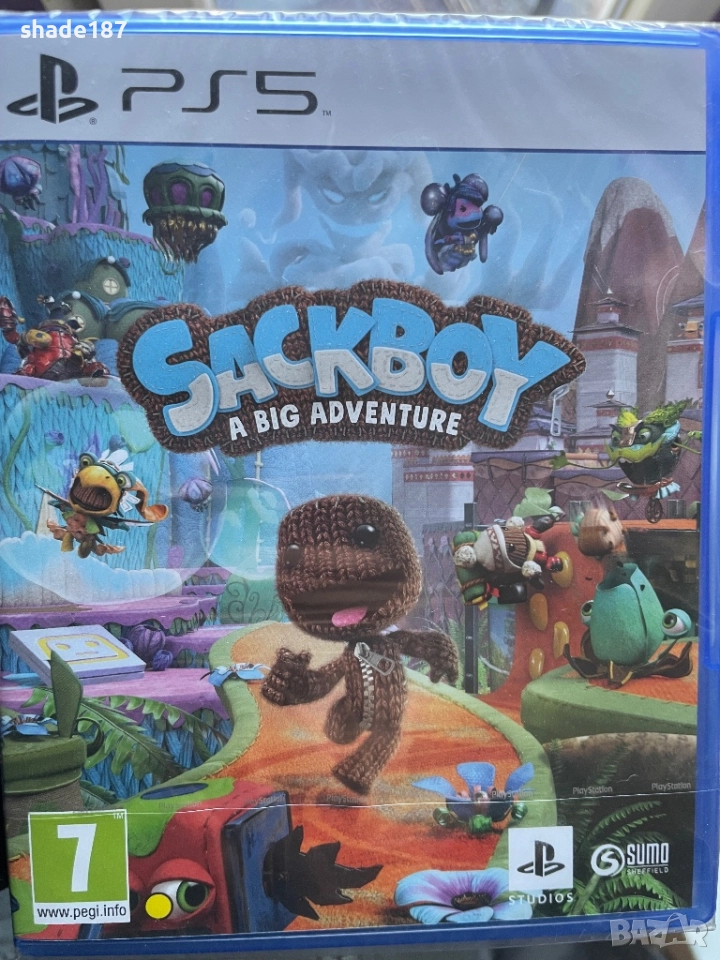 Sackboy ps5 запечатана, снимка 1