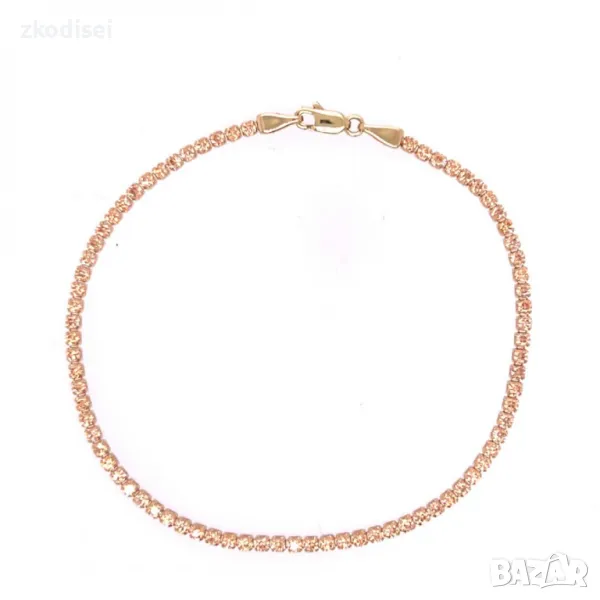 Златна дамска гривна 2,17гр. 18,0см. 14кр. проба:585 модел:29697-2, снимка 1