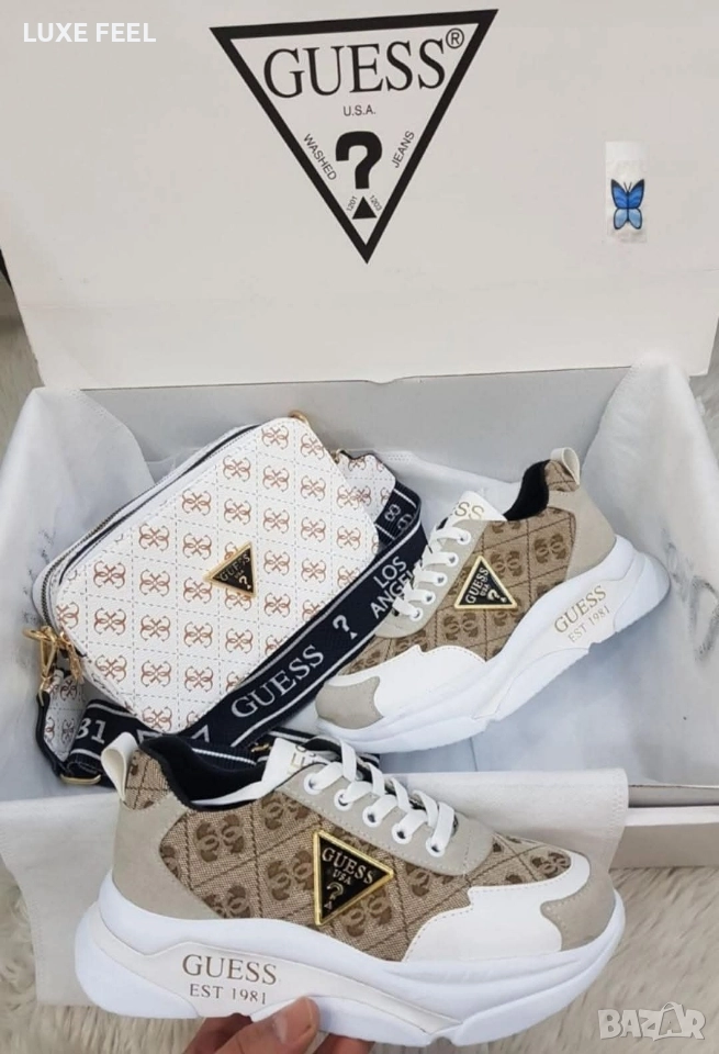 Дамски Маратонки ⚜️Guess, снимка 1