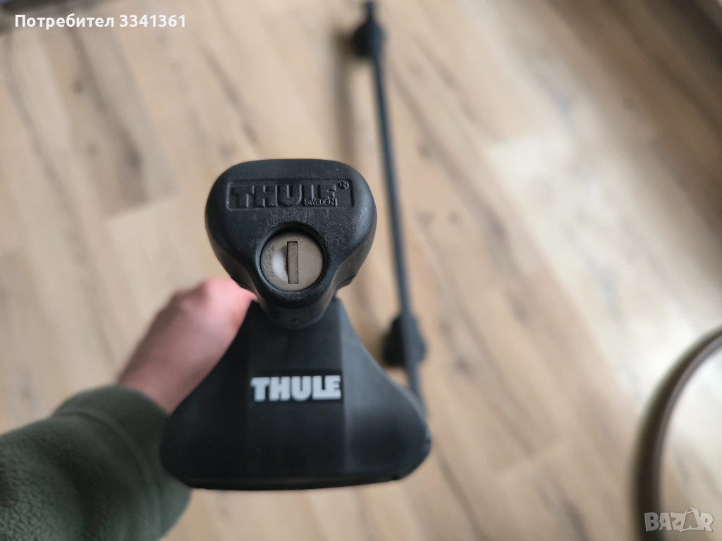 Напречни греди за багажник THULE, снимка 1