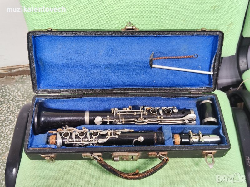 Vintage MAJOR by SELMER wood clarinet made in Germany Дървен Кларинет с куфар., снимка 1