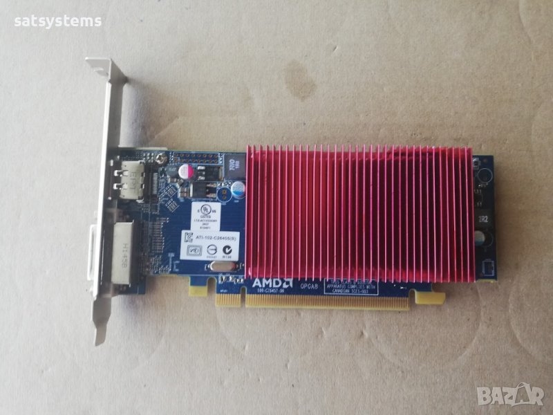 Видео карта AMD Radeon Dell HD 6450 1024MB GDDR3 64bit PCI-E, снимка 1