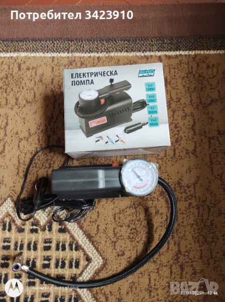 продавам компресор за кола за гуми , снимка 1