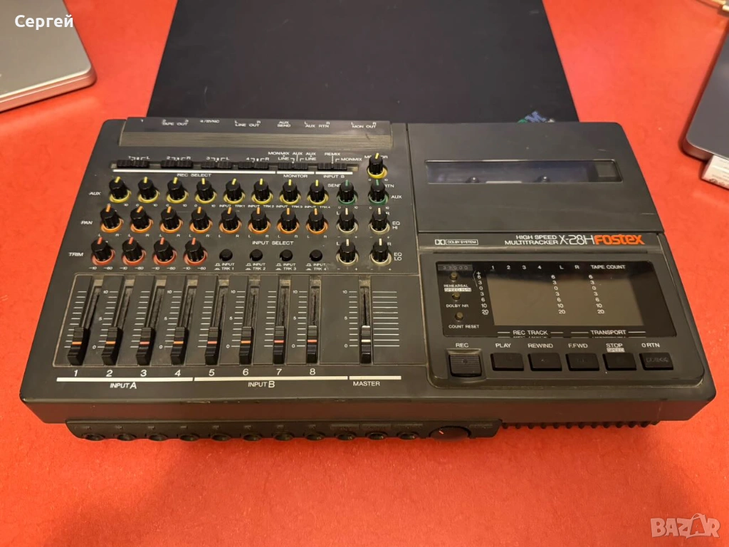 4-канален касетен дек Fostex X-28h, снимка 1