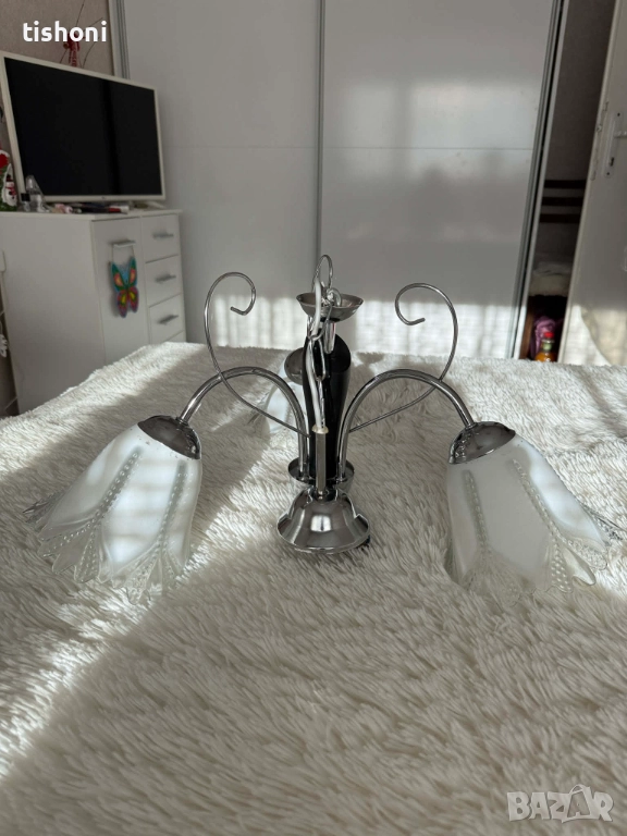 Стъклен Полилей , снимка 1