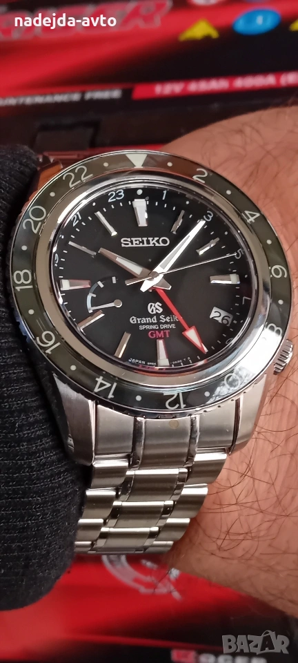 Grand Seiko Sport CollectionSpring Drive Gmt Grand Seiko Full set Sport Collection GMT SBGE001 , снимка 1
