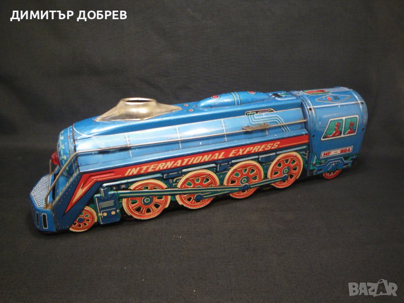 СТАРА РЕТРО СОЦ ЛАМАРИНЕНА ИГРАЧКА ЛОКОМОТИВ CHINA, снимка 1