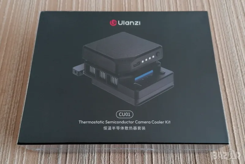 Нов модел охлаждаща система за фотоапарат Ulanzi CU01 с батерия, снимка 1