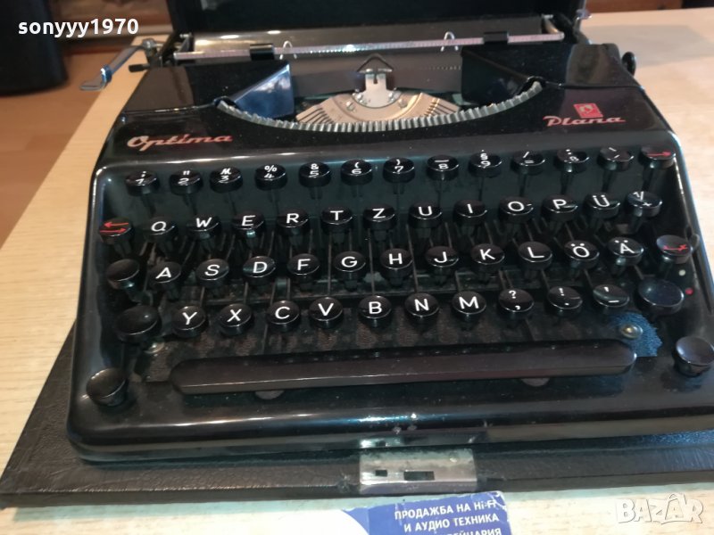 ПОРЪЧАНА-НЕМСКА ПИШЕЩА МАШИНА 2001221007, снимка 1