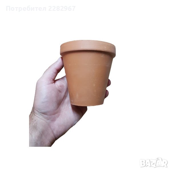 НОВА!!! Саксия теракот 11 см, снимка 1