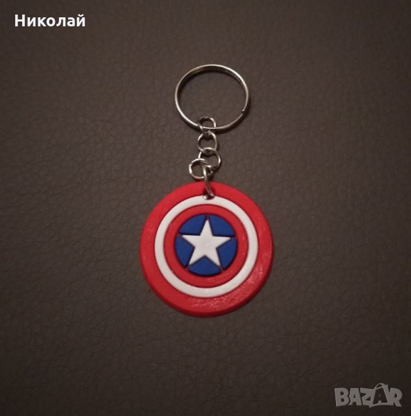 Гумен ключодържател Капитан Америка , Marvel , The Avengers , снимка 1