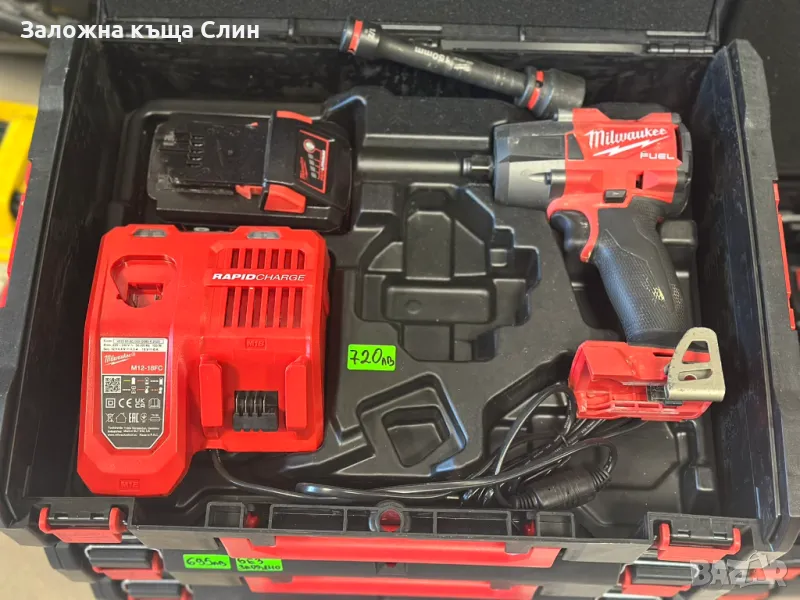 Акумулаторен Гайковерт Milwaukee M18FMTIW2F12-OX, снимка 1