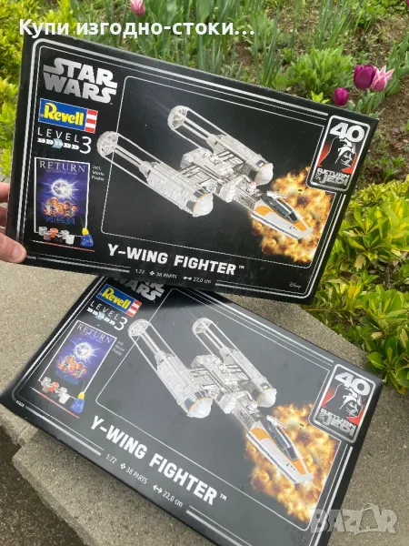 Revell Star Wars Y-Wing Fighter модел, снимка 1