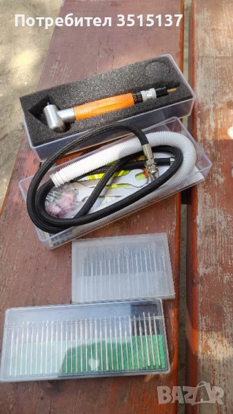 Пневматичен дремел  манфлекс ъглов, снимка 1