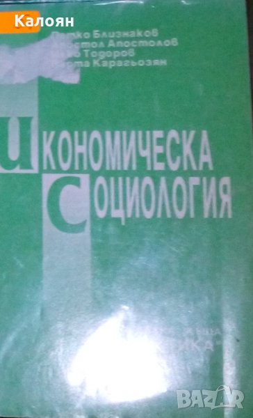 П. Близнаков, А. Апостолов, И. Тодоров, В. Карагьозян - Икономическа социология, снимка 1
