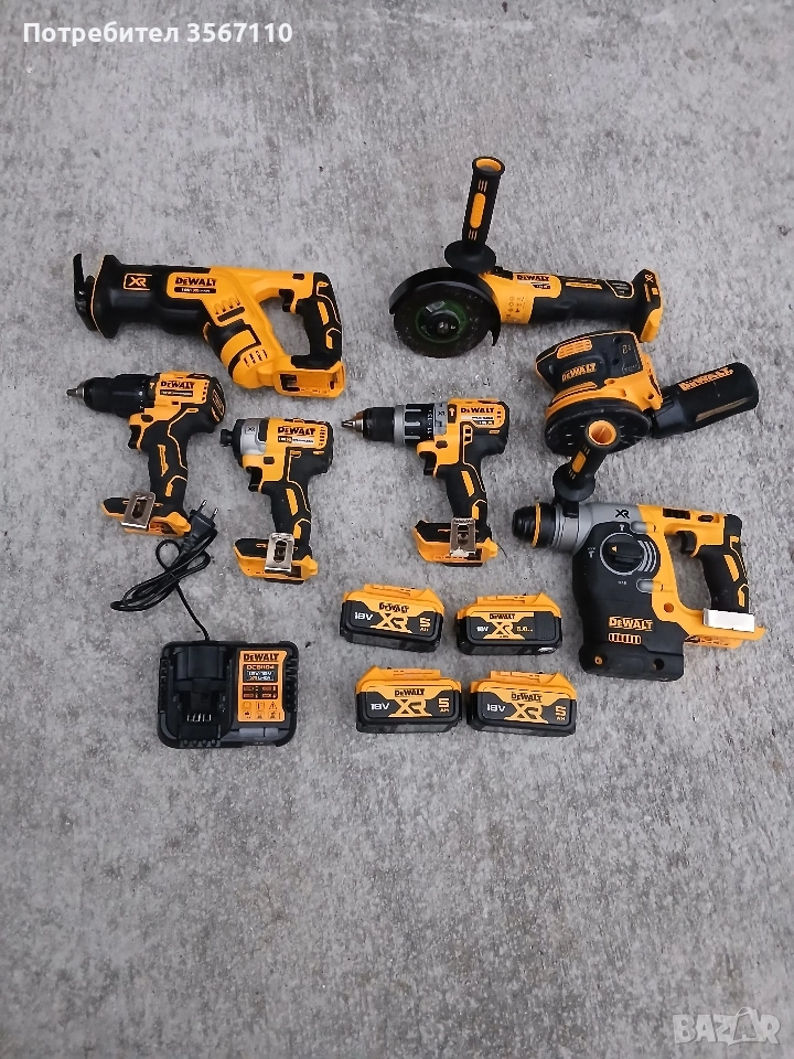 Безчеткови машини Dewalt 18волта, снимка 1