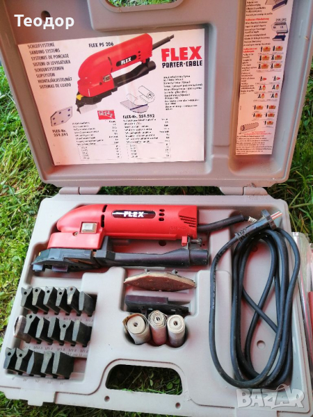 Шлифовъчна машина flex ps 206 , снимка 1