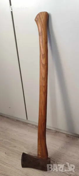 Стара брадва с дълга дръжка#22 , снимка 1