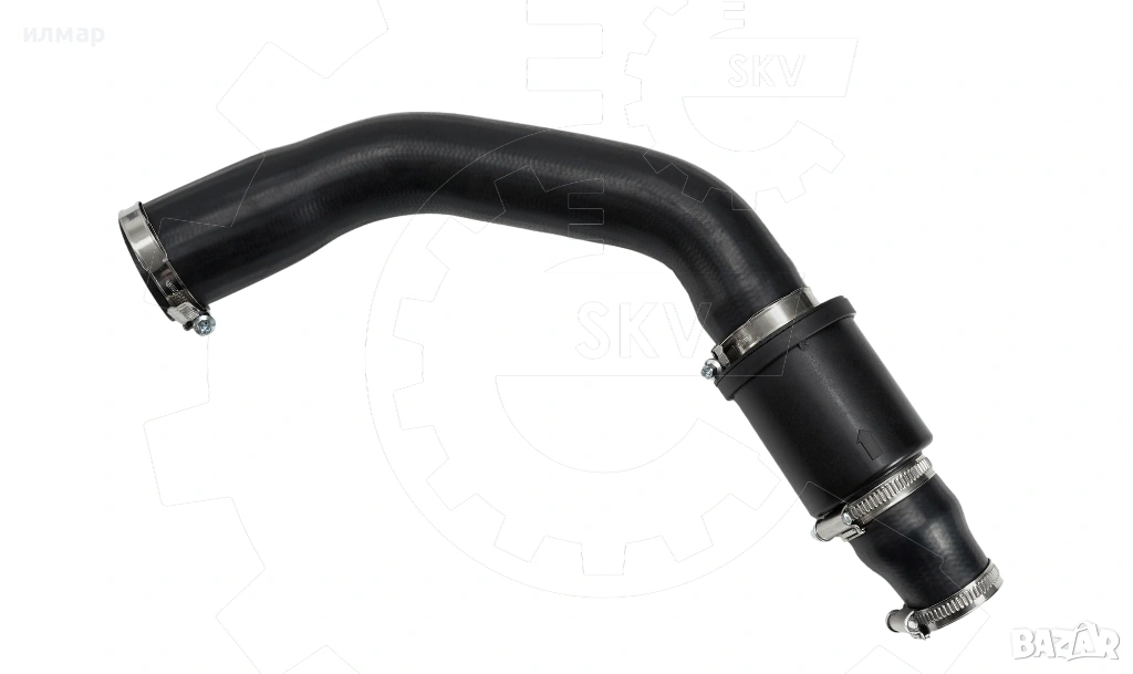 CC116C646DD Маркуч за турбо за Форд Транзит 2.2 TDCI, снимка 1