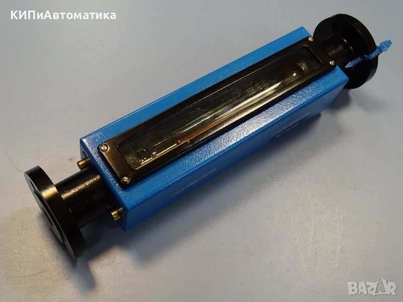 Ротаметър KROHNE GA 24R Glasstube flowmeter 10-75 Nm3/h, снимка 1
