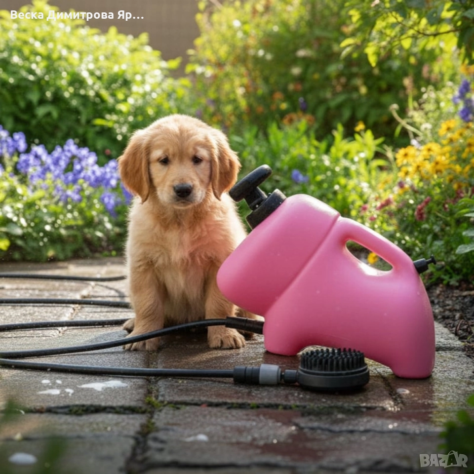 Преносим душ 8L за кучета, велосипеди и спортни принадлежности, снимка 1