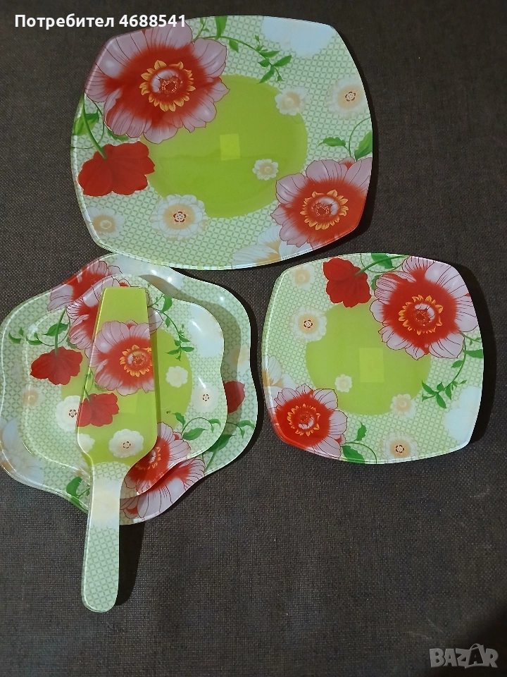 Сервиз от стъкло, снимка 1