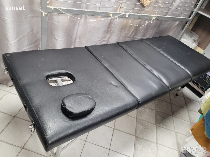 Масажна кушетка, маса за масажи- преносима и сгъваема, снимка 1