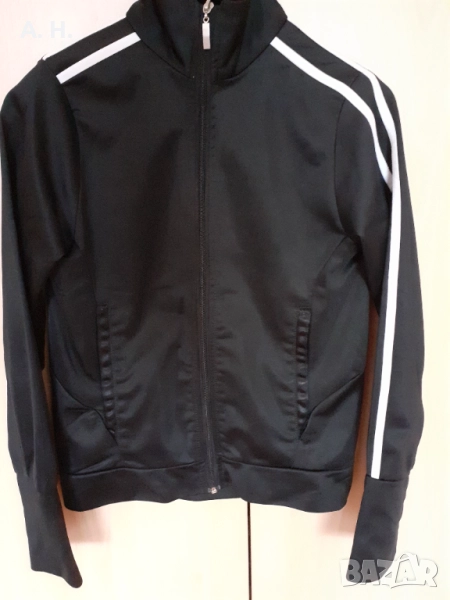 Спортно черно горнище, снимка 1