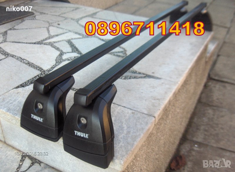 thule Мерцедес W245-W169-багажник-греди-релси-автобокс-рейки, снимка 1