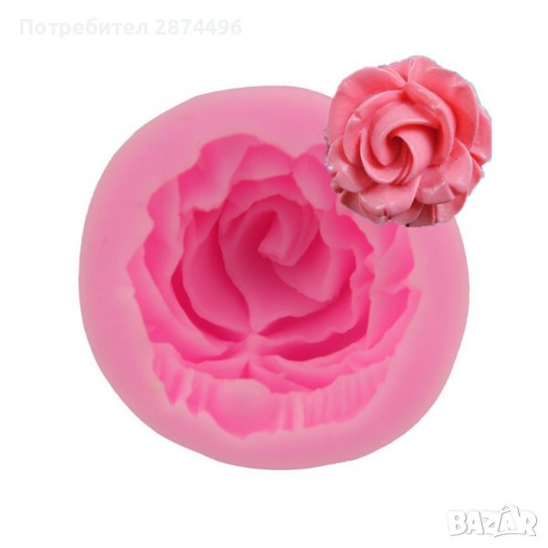 3800 Форма с 1 роза, снимка 1