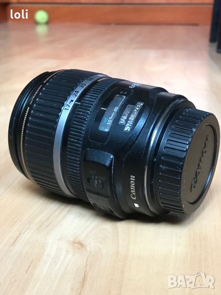 Canon EF-S 17-85mm f/4-5.6 IS USM обектив, снимка 1