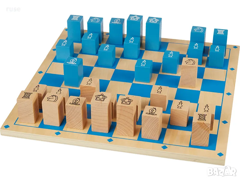 НОВИ! Дървен шах, снимка 1