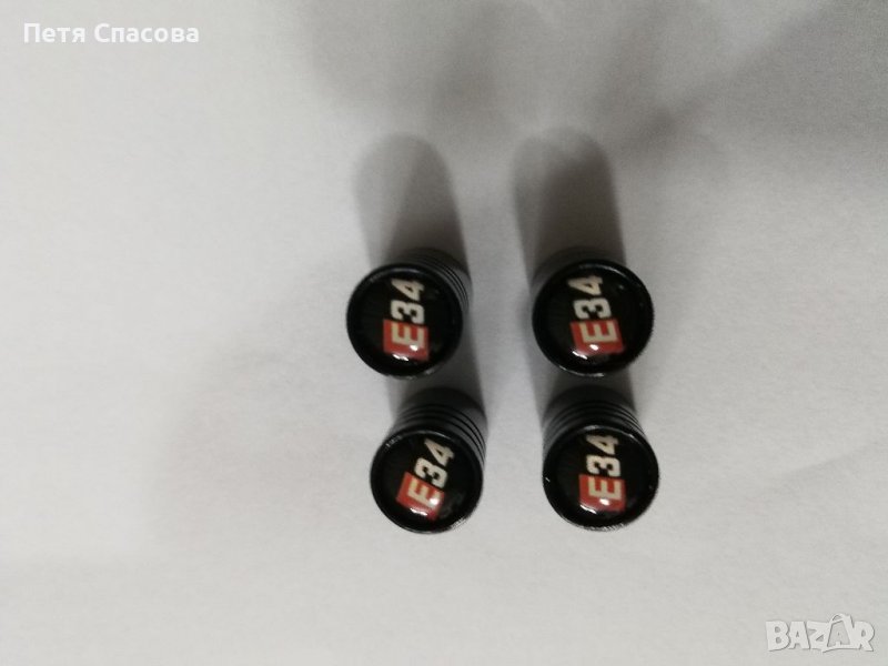 Метални Капачки за вентили BMW E34, снимка 1