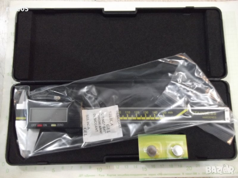 Шублер "topmaster" дигитален 150 х 0,02 мм нов, снимка 1