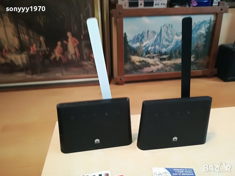 HUAWEI 4G 85ЛВ ЗА РУТЕР С АДАПТЕР 0305231655, снимка 1