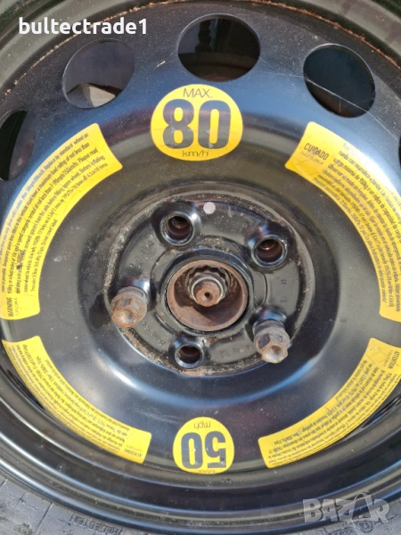 Резервна гума за VW Touareg R5, Amarok, 195/ 80/ 17, снимка 1