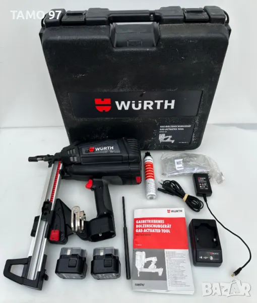 Wurth Diga CS-2 Power - Уред за директен монтаж с пирони, снимка 1